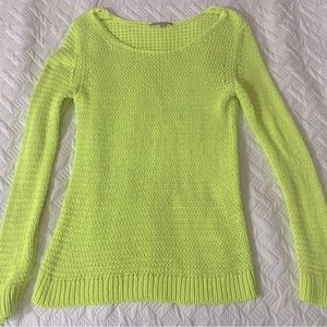 Neon GAP knit sweater